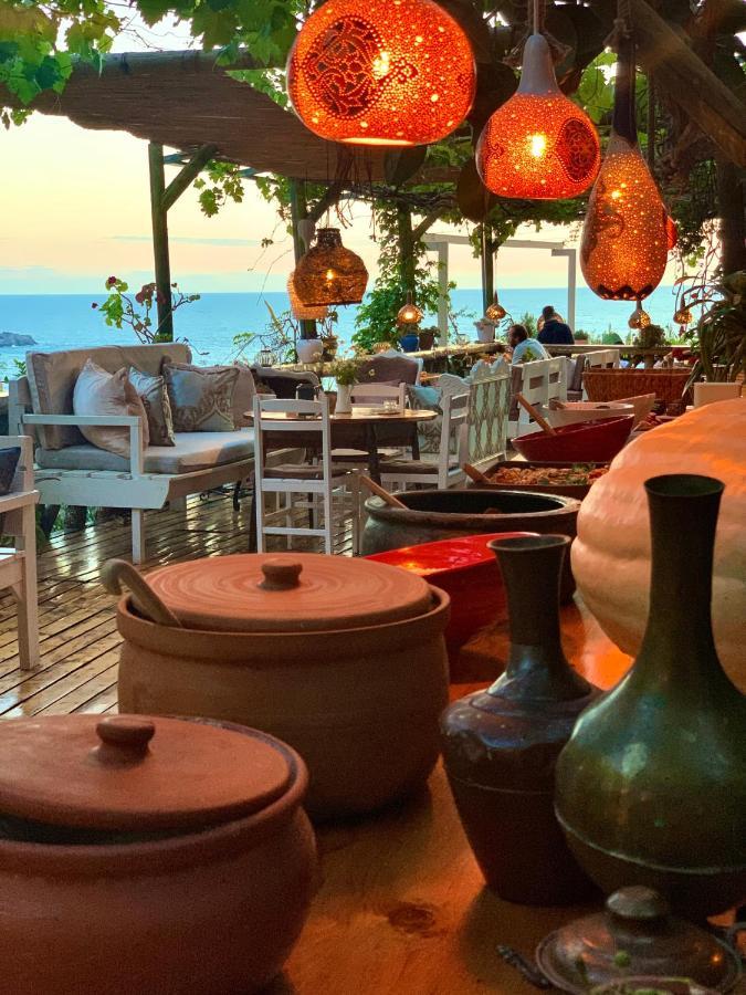 Bamboo Bungalow With Sea View In Kabak Bay, Oeluedeniz Фетхіє Екстер'єр фото
